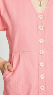 Madewell Button Front Easy Jumpsuit