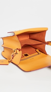 MCM Patricia Visetos Block Small Shoulder Bag