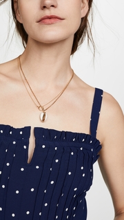 Madewell Pintuck Polka Dot Jumpsuit