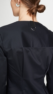 Tibi Dominic Twill Shirtdress