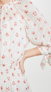Rebecca Taylor Long Sleeve Maui Clip Dress