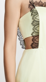 3.1 Phillip Lim Square Front Slit Dress with Lace