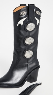 Toga Pulla Tall Fringe Boots