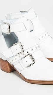 Steven Dizy Buckle Booties