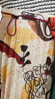 Toga Pulla Mixed Print Skirt