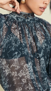 Camilla Raglan Button Up Shirt