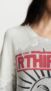 R13 Exploited Punk Oversized Sweatshirt