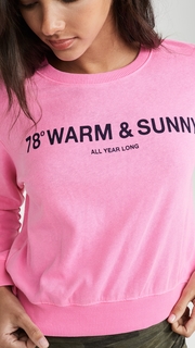 SUNDRY Crop Sweatshirt
