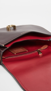 Coach 1941 Glovetan Saddle Bag