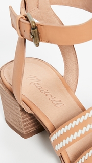 Madewell The Lily Whipstitch Sandals