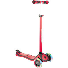 Трехколесный самокат Globber Primo Plus Lights Color, светящиеся колеса