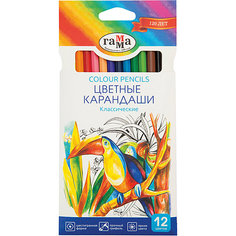 Цветные карандаши Гамма "Классические", 12 цветов Gamma