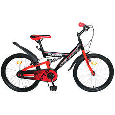 Двухколесный велосипед 1Toy Topgear Racer 20", красный