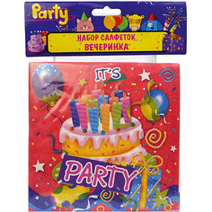 Набор салфеток Action! "Вечеринка", 12 шт