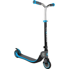 Двухколесный самокат Globber Foldable Flow 125, голубой