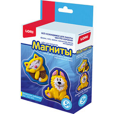 Магниты из гипса "Домашние любимцы" Lori