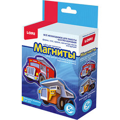 Магниты из гипса "Большие машины" Lori