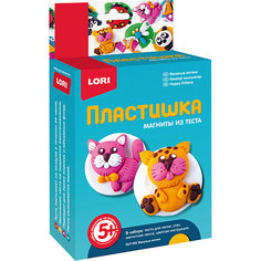 Пластишка.Магниты из теста "Веселые котики" Lori