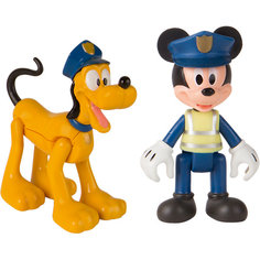 Игровой набор Disney "Микки и весёлые гонки" Полицейские IMC Toys