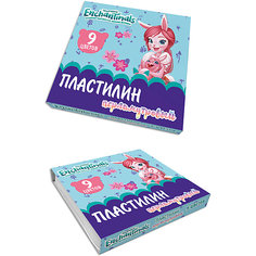 Пластилин Mattel Enchantimals перламутр, 9 цветов