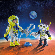 Конструктор Playmobil «Космос:Набор Астронавт и робот»