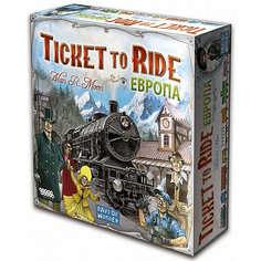 Настольная игра Hobby World Ticket to Ride: Европа, 3-е издание