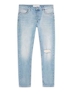 Джинсовые брюки Topman