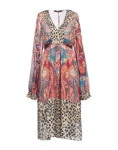 Платье до колена Roberto Cavalli