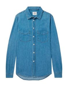 Джинсовая рубашка Kent & Curwen