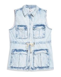 Джинсовая верхняя одежда Topshop