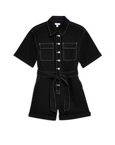 Комбинезоны без бретелей Topshop