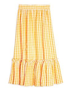 Юбка длиной 3/4 Topshop