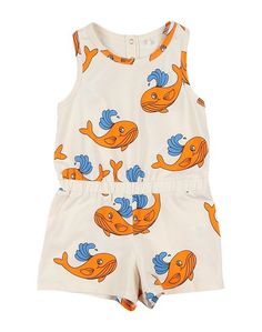 Короткий комбинезон Mini Rodini