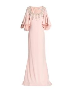 Длинное платье Badgley Mischka