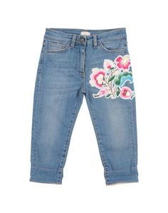 Джинсовые брюки Elisabetta Franchi
