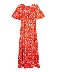 Длинное платье Topshop
