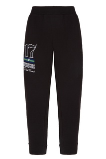 Черные трикотажные брюки Fw Dlab