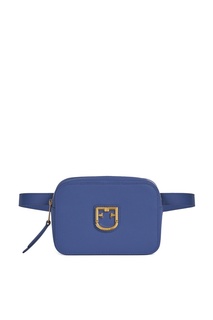 Синяя сумка на пояс Belvedere Furla