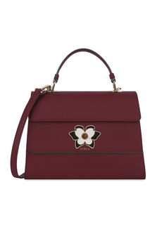 Сумка Mughetto бордового цвета Furla