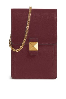 Прямоугольная сумка Diva бордового цвета Furla
