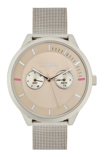 Серебристые часы Metropolis Furla