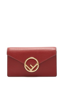 Красная поясная сумка Fendi
