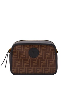 Сумка Camera Case темно-коричневого цвета Fendi