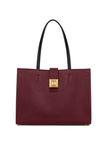 Бордовая сумка-тоут Diva Furla