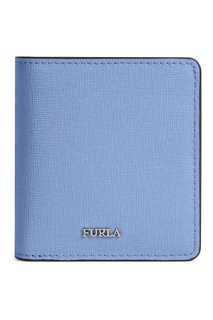 Кожаный голубой кошелек Babylon Furla