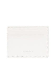Футляр для карт белого цвета Sandro