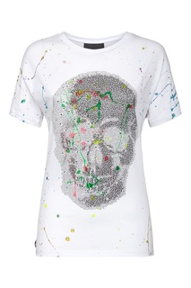 Футболка с отделкой Philipp Plein