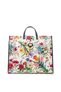 Большая сумка-тоут из коллекции «Флора» Gucci