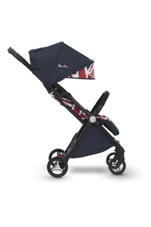 Синяя коляска Jet Cool Britannia Silver Cross