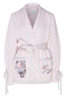 Хлопковый жакет с поясом Maison Kaleidoscope
